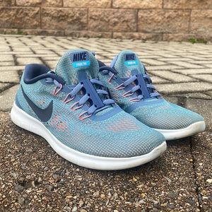 Nike Free RN w/ zubits Magnetic Shoelaces Lightweight Shoes - Women's Size 7.5